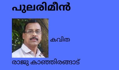 പുലരിമീൻ   : കവിത , രാജു കാഞ്ഞിരങ്ങാട്