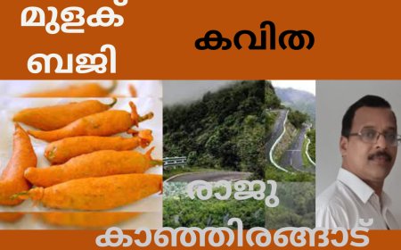 മുളക് ബജി: കവിത, രാജു കാഞ്ഞിരങ്ങാട്