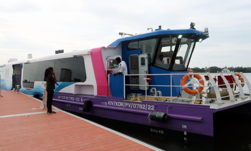 Kochi's Water Metro wins India's top award for Best Green Transport Initiative