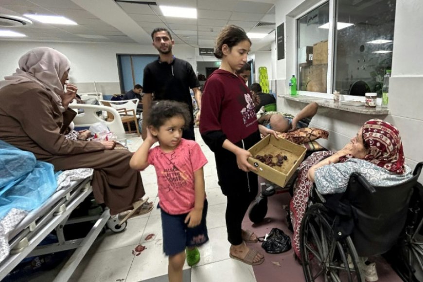 Gaza hospital crippled as fighting rages nearby