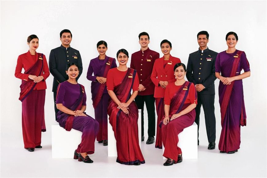Air India unveils new uniform for pilots and cabin crew designed by Manish Malhotra