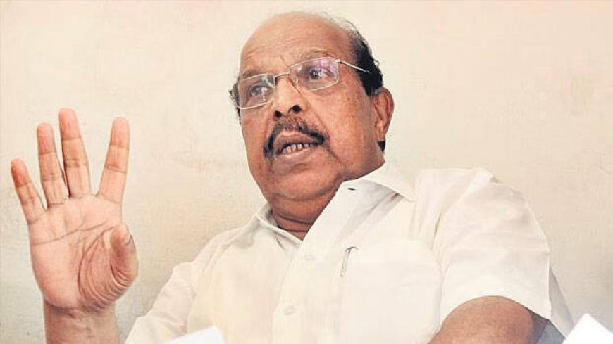 First salvo fired against CM’s 'hegemony' by party colleague Sudhakaran
