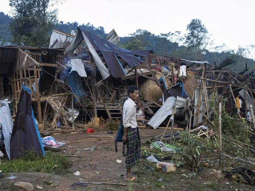 Myanmar rebel group claims control of Indian border town