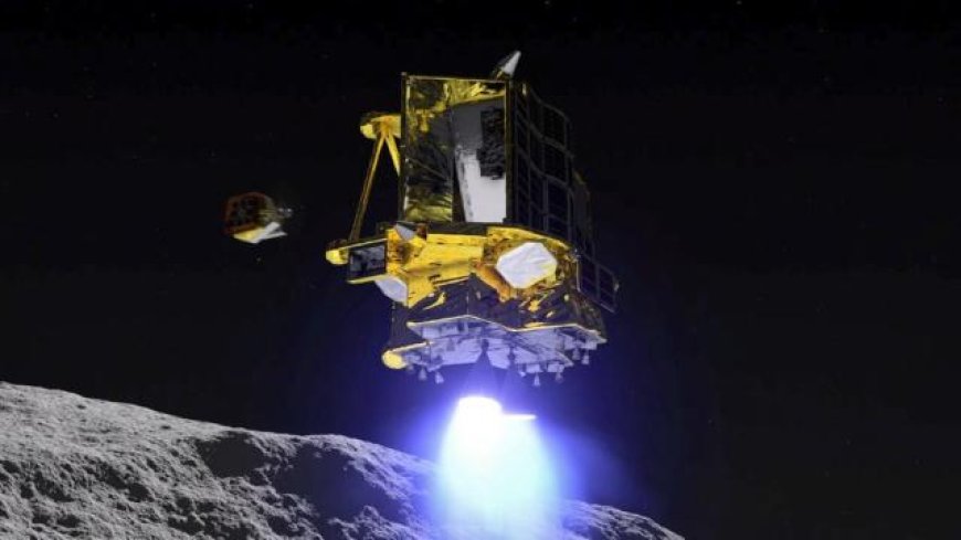 Japan’s Slim spacecraft lands on moon but struggles to generate power