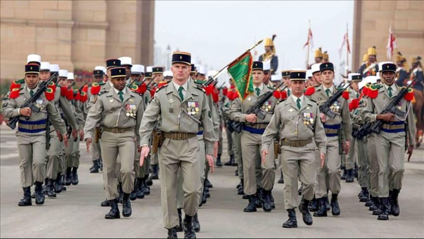 There are 6 Indians in French Army's marching contingent at Republic Day parade