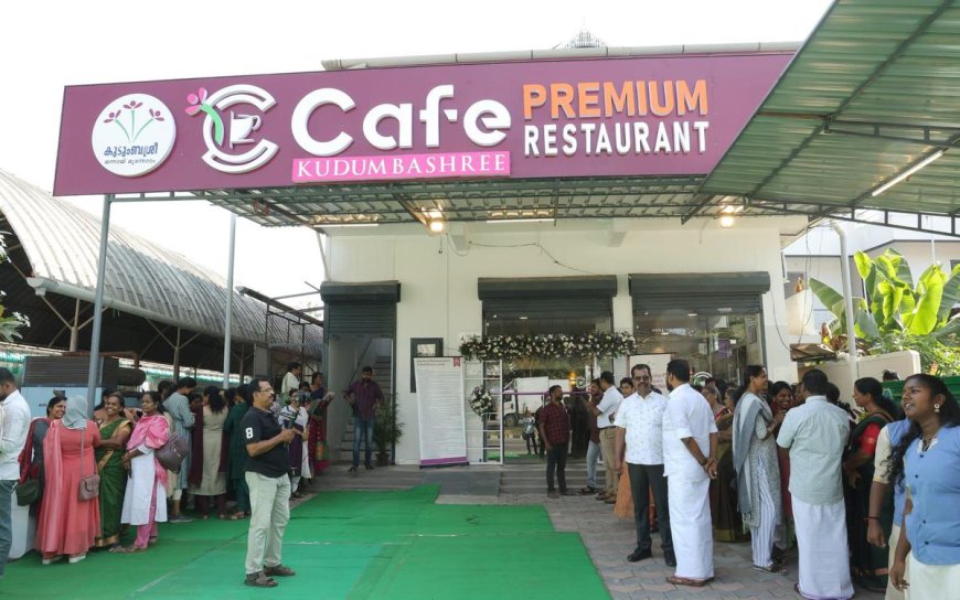 Kudumbashree’s premium cafe inaugurated in Angamaly