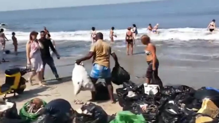 Tourism Dept seeks report as video of foreign tourists cleaning Fort Kochi beach goes viral