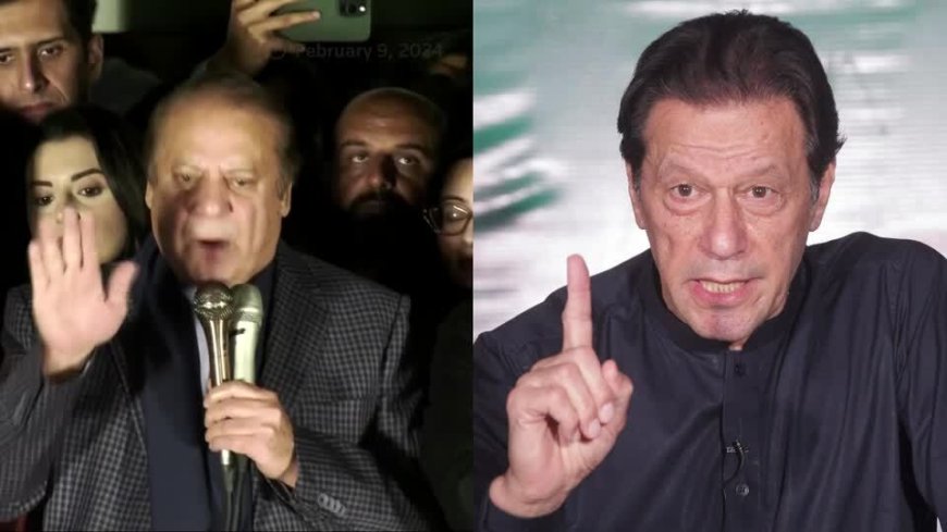 Pak elections: Deal-making ahead; Khan, Sharif claim win