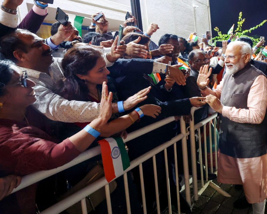 Modi expresses gratitude to Indian diaspora in Qatar