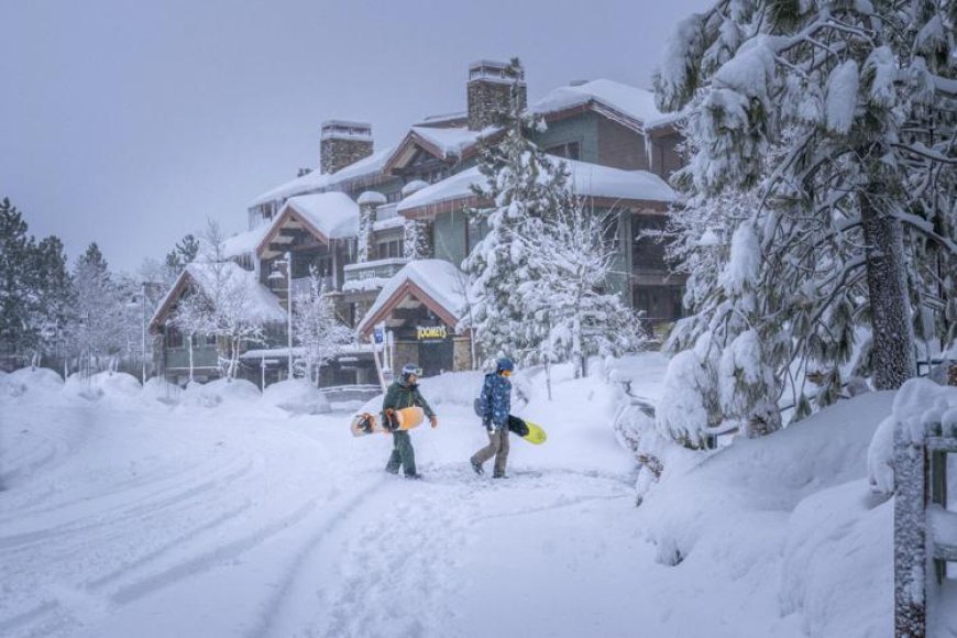 Biggest snowstorm of the season to hit California mountains
