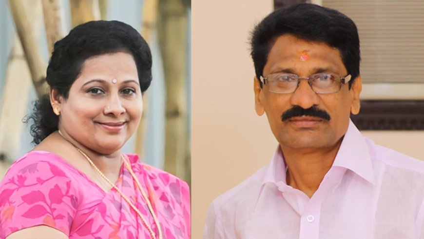 Congress leaders Padmini Thomas and Thampanoor Satheesh join BJP