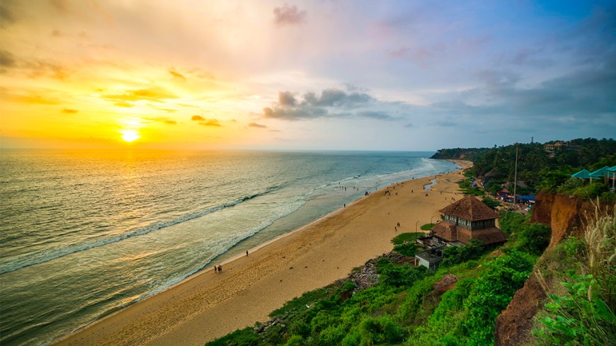 Varkala Beach featured in Lonely Planet's list of the 100 Best Beaches Worldwide