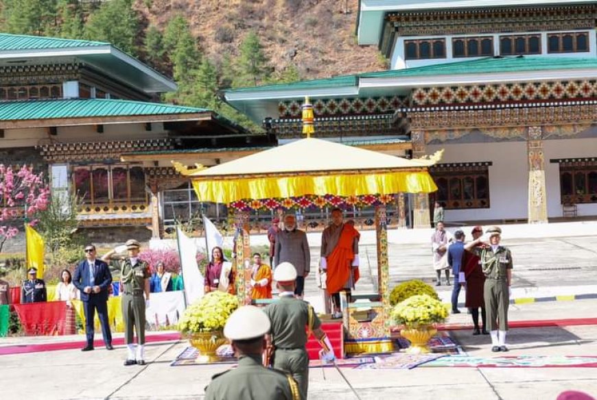 Modi announces Rs 10,000 cr support for Bhutan in next 5 years