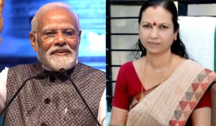 'Kerala is proud of you': Modi tells BJP's Alathur nominee TN Sarasu who highlighted Coop bank scam