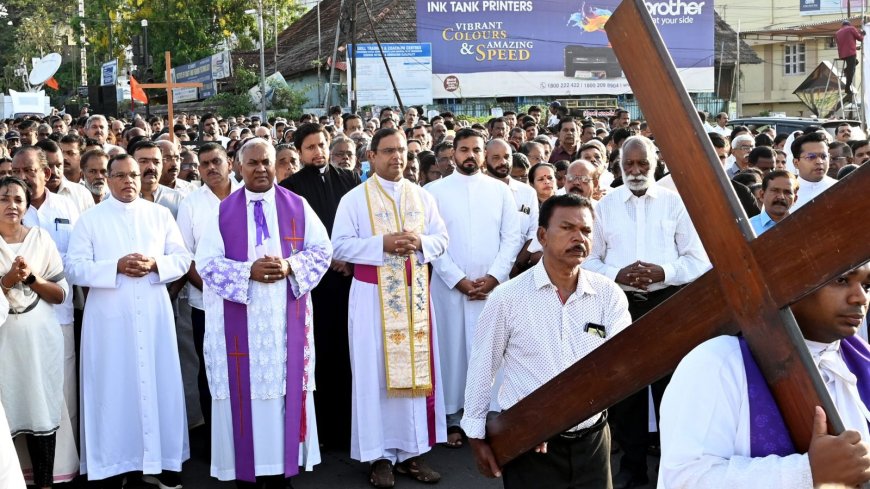 Kerala Christians observe Good Friday, poll candidates join in