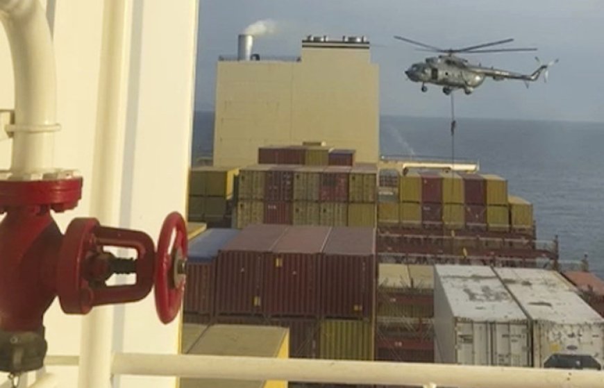 Iran seizes ‘Israeli-linked’ ship near Strait of Hormuz; 2 Malayalees among crew