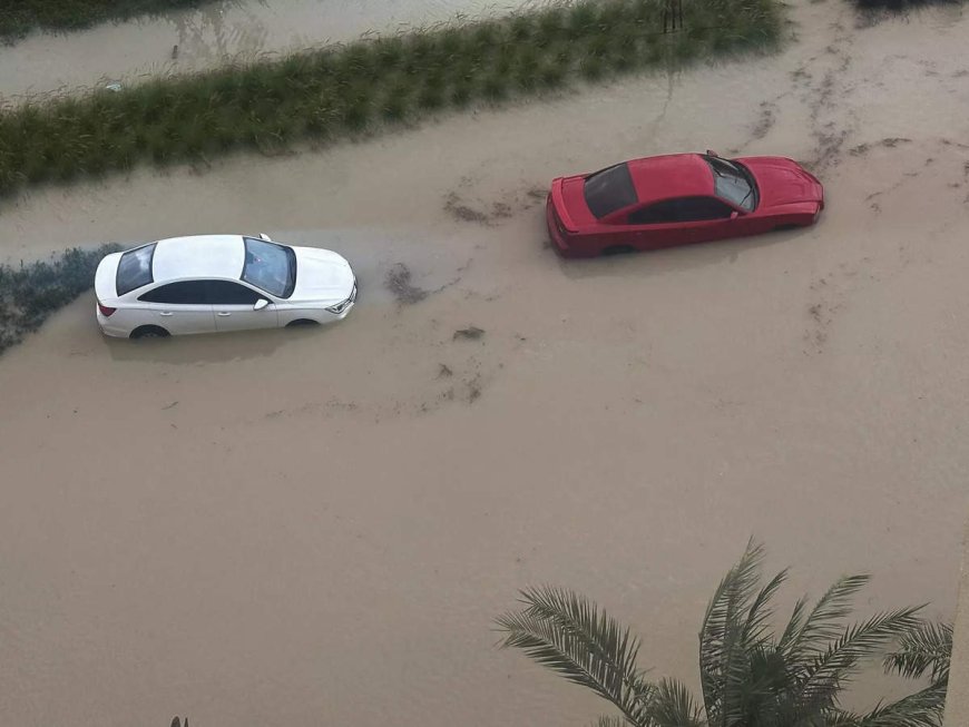 Record rainfall in UAE disrupts travel at deluged Dubai airport