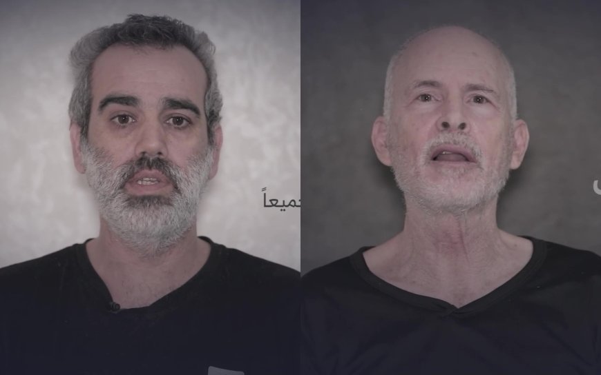 Video shows US and Israeli hostages alive in Gaza