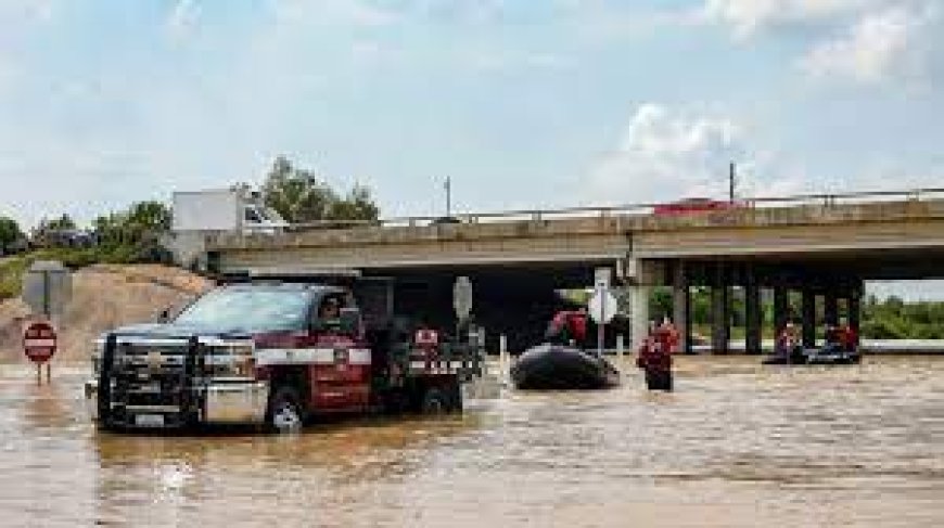 Five-year-old boy found dead after being swept away in Texas floodwaters
