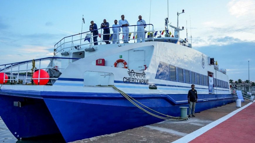 Lakshadweep-Mangaluru high-speed ferry launched
