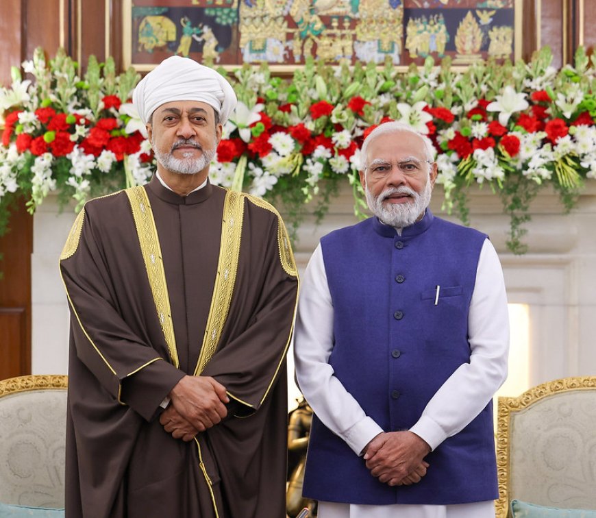 Oman's Sultan calls Modi as strategic partners look at strengthening ties