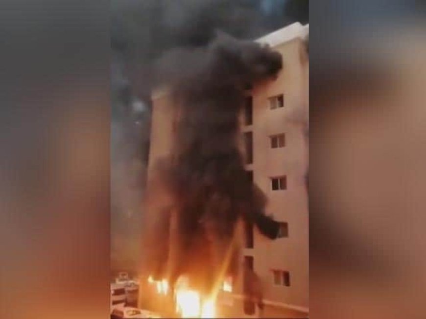 25 Malayalees among at least 41 die in a fire at a building housing workers in Kuwait