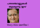 പഴഞ്ചൊല്ലുകൾ   തുടരുന്നു: 'ഈ' Mary Alex (മണിയ )