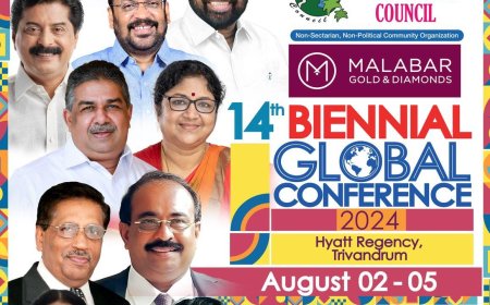 വേള്ഡ് മലയാളി കൗണ്സില് 14–ാമത് ഗ്ലോബൽ കോൺഫറൻസിന്  ഒരുക്കങ്ങൾ പുരോഗമിക്കുന്നു: പിന്റൊ കണ്ണംപള്ളി