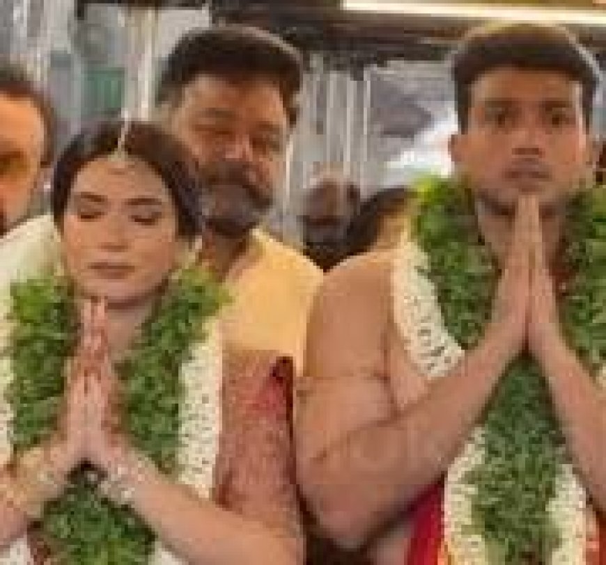തരിണിക്ക്  താലി ചാർത്തി നടൻ കാളിദാസ് ജയറാം