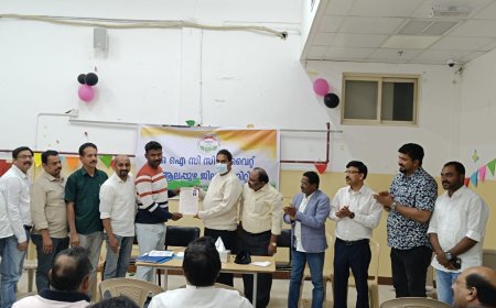 ഒഐസിസി കുവൈറ്റ്‌ ആലപ്പുഴ പുതിയ ജില്ലാ കമ്മിറ്റിയുടെ പ്രവർത്തങ്ങൾ ആരംഭിച്ചു