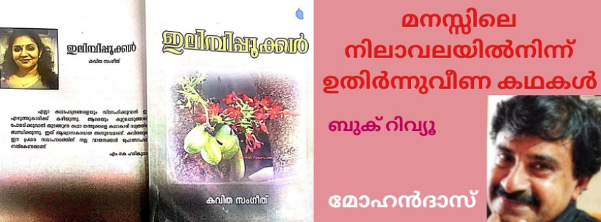 മനസ്സിലെ നിലാവലയിൽനിന്ന് ഉതിർന്നുവീണ കഥകൾ : ബുക് റിവ്യൂ, മോഹൻദാസ്