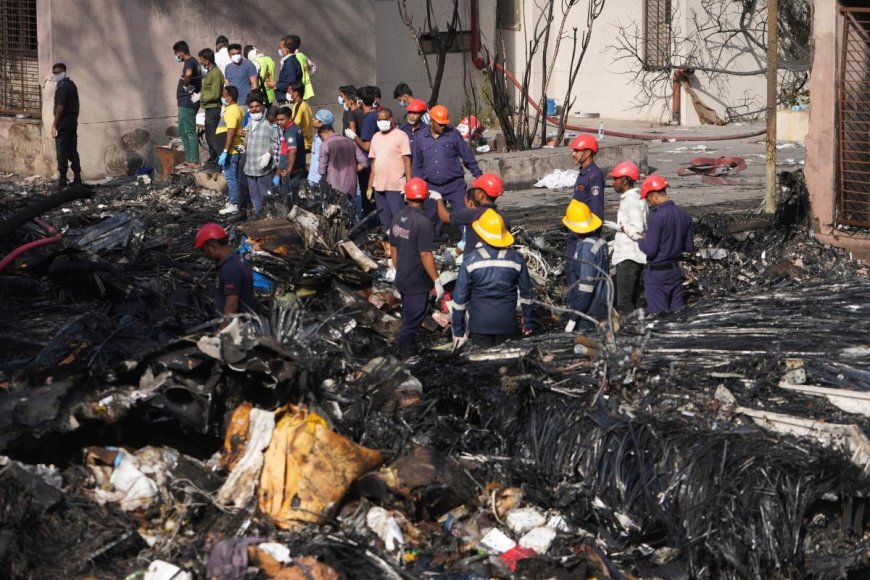Dead bodies, mangled luggage, debris haunt rescuers at Air India crash site