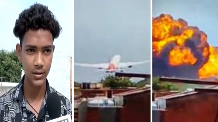 The teen who filmed the Air India crash video the world saw