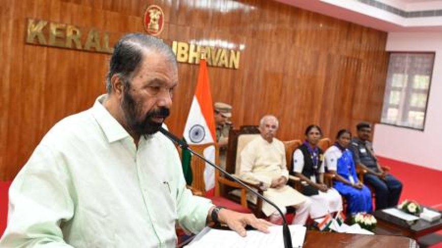 Ed Minister walks out of Raj Bhavan over RSS-style Bharat Mata image