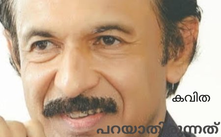 പറയാതിരുന്നത് ; കവിത , ഡോ ജേക്കബ് സാംസൺ