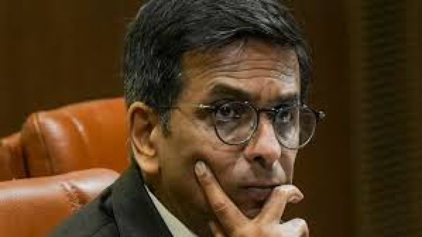 Former CJI Chandrachud overstaying in official residence, SC writes to Centre