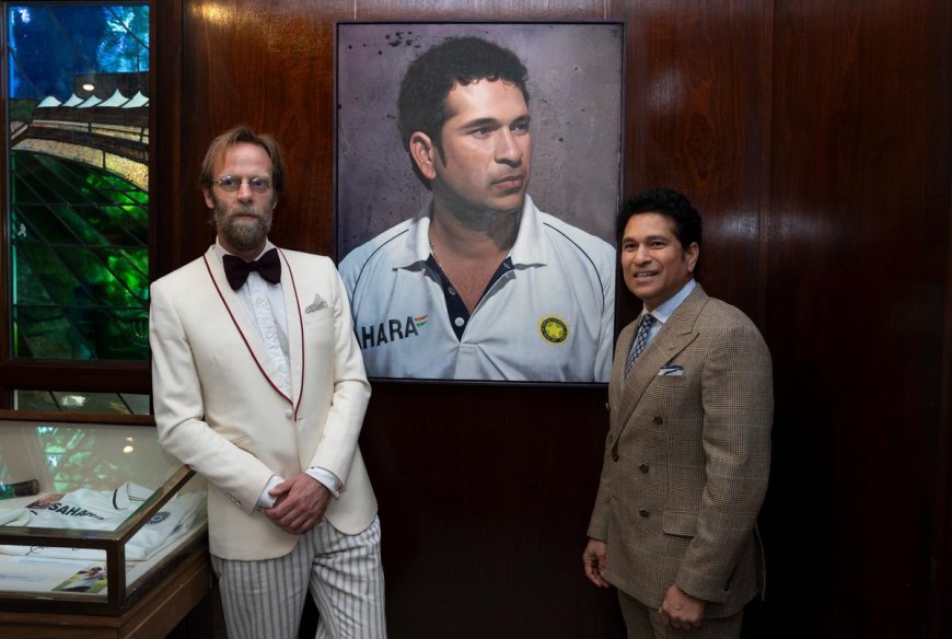 Sachin Tendulkar becomes 5th Indian to have portrait at MCC Museum; legendary cricketer rings iconic Lord's bell