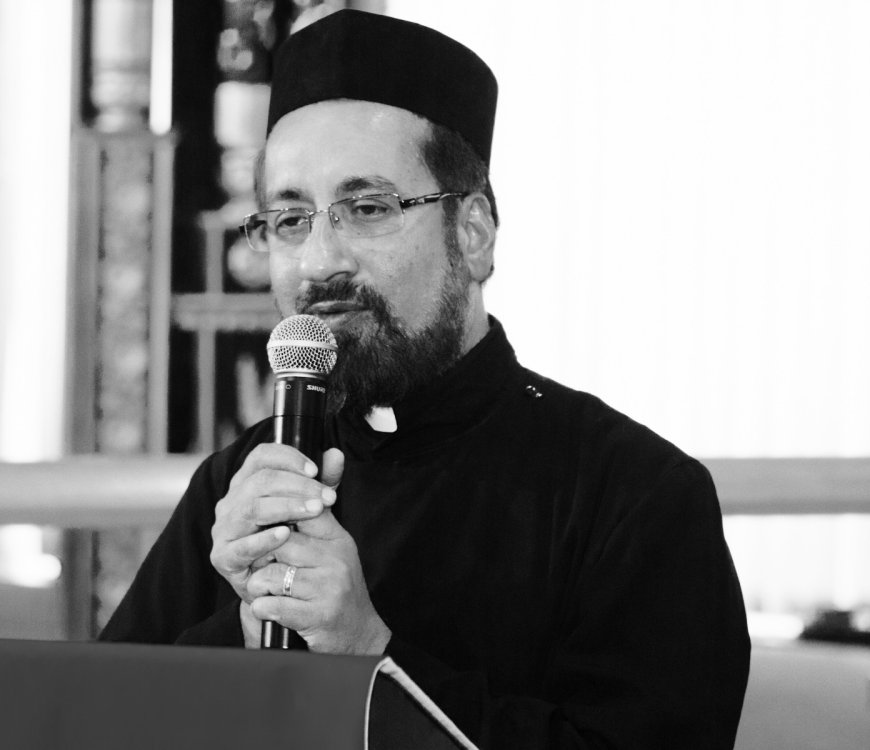 ലാഹോർ മിൻഹാജ് സർവകലാശാലയിൽ ഫാദർ ജോസഫ് വർഗീസ് പ്രസംഗിക്കുന്നു; ലോക മതങ്ങളെക്കുറിച്ച എട്ടാമത് അന്താരാഷ്ട്ര സമ്മേളനം ഒക്ടോബർ 25,26 തീയതികളിൽ
