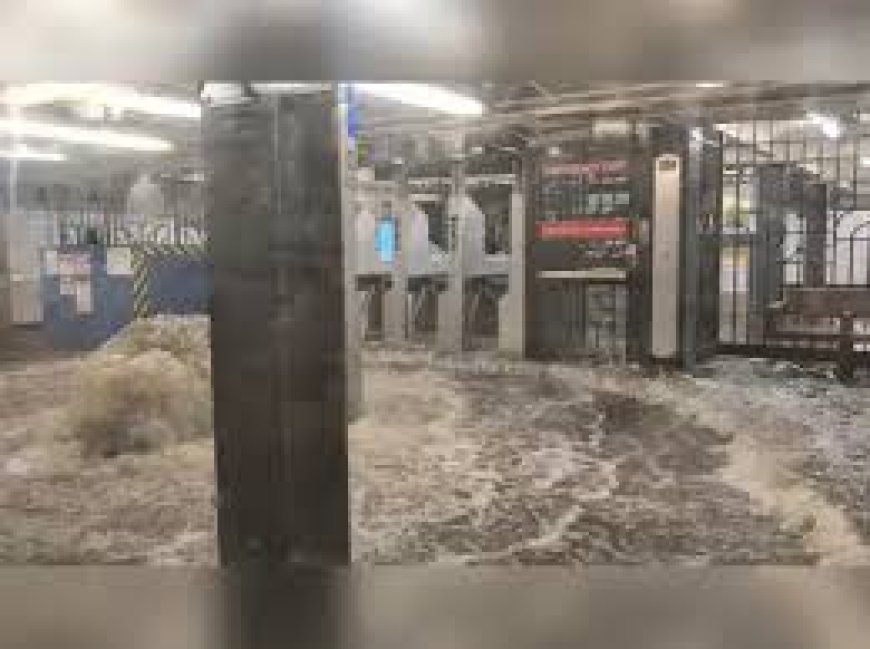 Torrential rains trigger flash floods across NYC, New Jersey, state of emergency declared