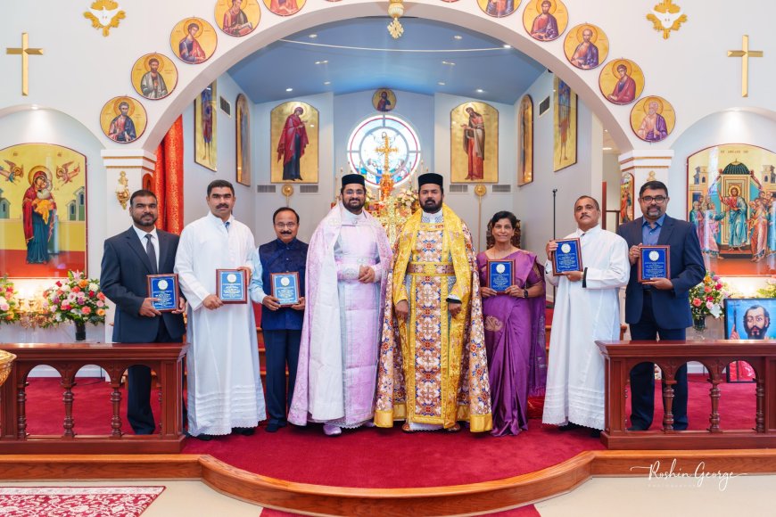 മൗണ്ട് ഒലീവ് സെന്റ് തോമസിൽ പെരുന്നാളും ഭാരവാഹികളെ ആദരിക്കുന്ന ചടങ്ങും