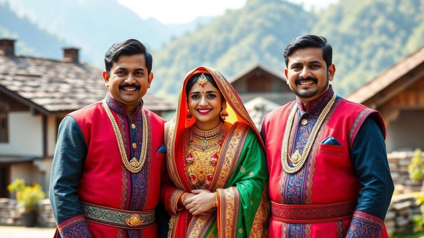 1 wife, 2 brothers as husbands in this Himachal wedding: What’s the rare tradition and why is it practised?
