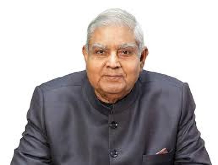 Jagdeep Dhankhar resigns as Vice President of India citing health reasons