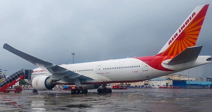 Air India flight from Hong Kong catches fire after landing in Delhi, all safe
