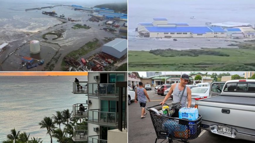Tsunami waves hit Hawaii as massive earthquake off Russia triggers evacuations across Pacific