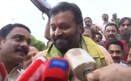 വാനരന്മാർ ആരോപണം ഉന്നയിക്കുന്നു, തിരഞ്ഞെടുപ്പ് കമ്മീഷനാണ്   ഉത്തരം നൽകേണ്ടത് :  സുരേഷ് ഗോപി