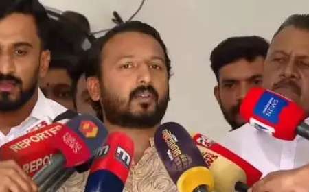 രാഹുൽ മാങ്കൂട്ടത്തിൽ യൂത്ത് കോൺഗ്രസ് അധ്യക്ഷസ്ഥാനം രാജിവച്ചു