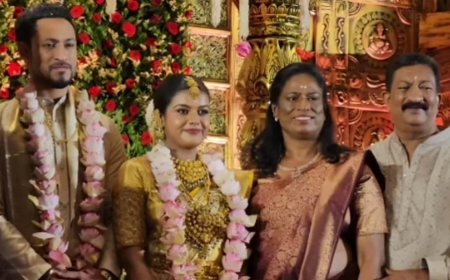 പി ടി ഉഷയുടെ മകൻ വിവാഹിതനായി