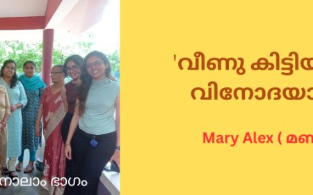 'വീണു കിട്ടിയ ഒരു വിനോദയാത്ര' Mary Alex (മണിയ)