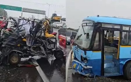 കാസര്കോട് തലപ്പാടിയില് കർണാടക ബസ് ഇടിച്ചു കയറി വൻ അപകടം; ആറ് പേർക്ക് ദാരുണാന്ത്യം