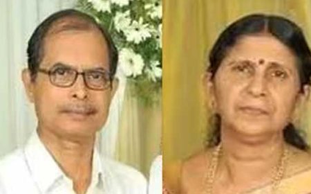 മന്ത്രി  ശശീന്ദ്രന്റെ സഹോദരി പുത്രിയും ഭര്ത്താവും പൊള്ളലേറ്റ് മരിച്ച നിലയില്
